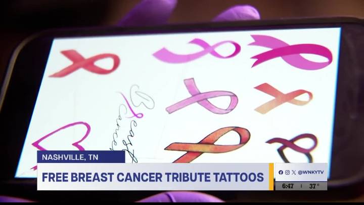 Feel Good Friday: Artist Gives Free Breast Cancer Tattoos