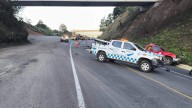 Chocan auto y moto sobre la Morelia