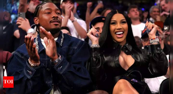 Pregnant Cardi B swears on her unborn baby with Stefon Diggs in wild Instagram Live meltdown that left fans shook