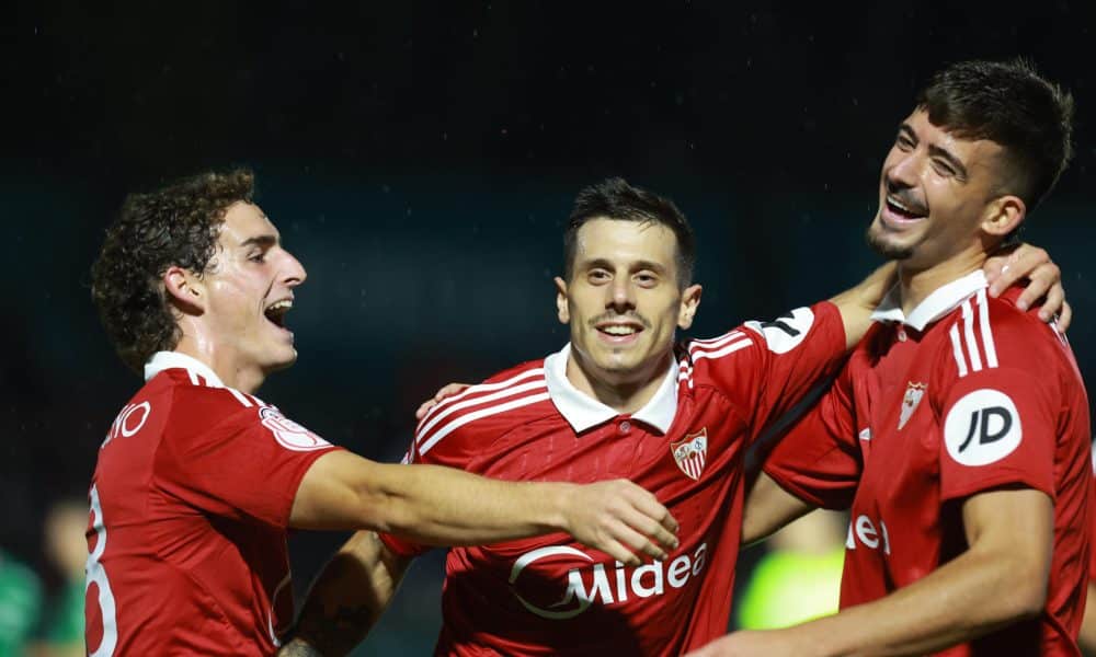 1-4. El Sevilla se sobrepuso al susto inicial y goleó en Toledo