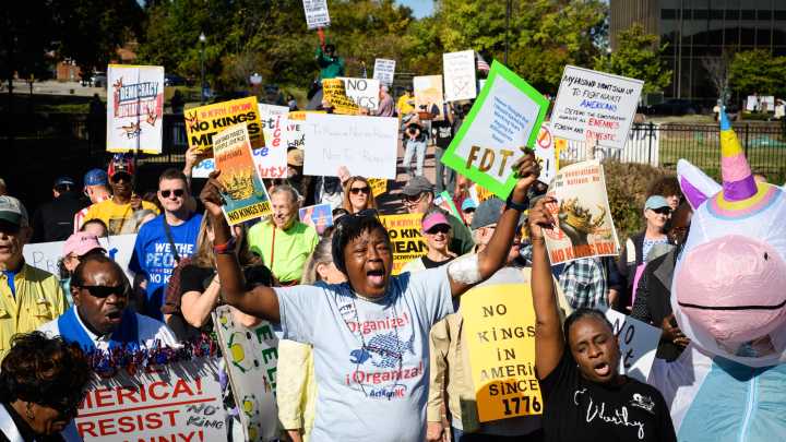 Fayetteville-based activist: cuts to healthcare, food a 'horror show Carrol Olinger