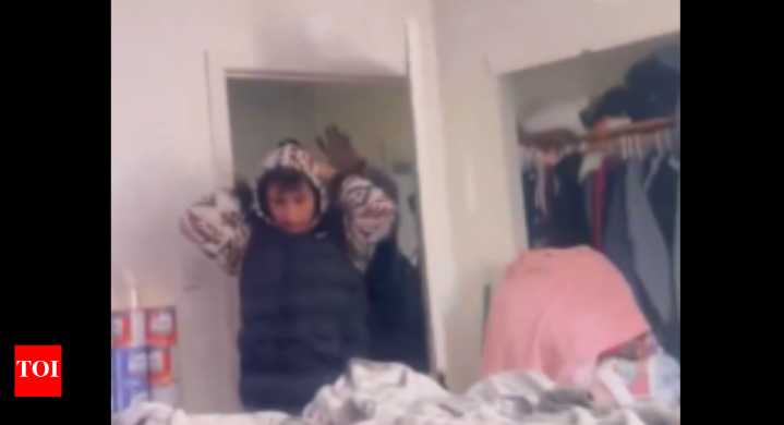 Watch: ICE agents barge into Portland family's home; point gun at them as baby cries