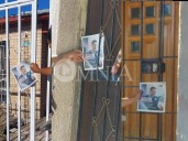 Sigue la promoción de Alfredo Chávez, de pinta en bardas, ahora folletos en las casas