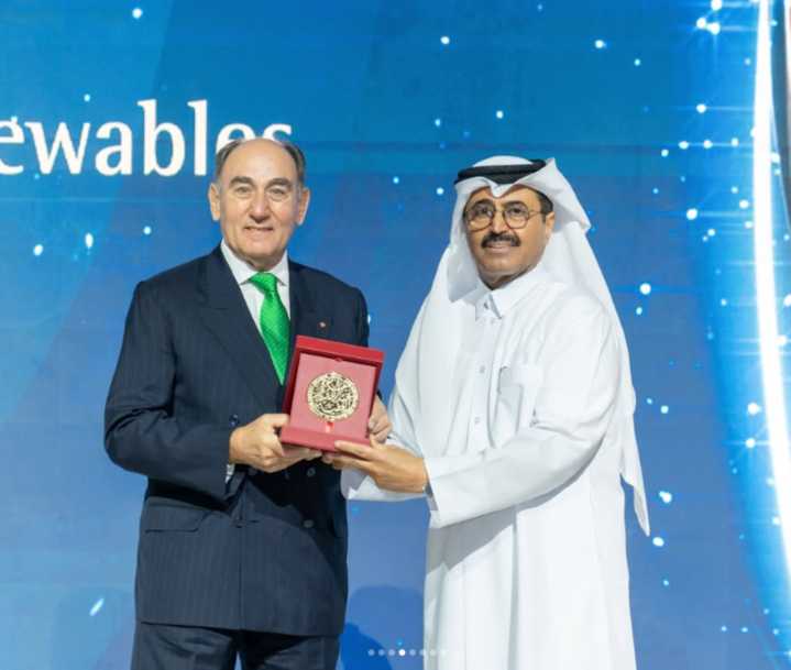 Ignacio Galán recibe en Catar el Premio Internacional de Energía