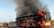 20 passengers burnt alive after bus catches fire in Jaisalmer