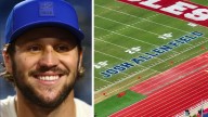 Firebaugh High School dedicates its football field to NFL MVP Josh Allen