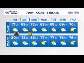 Cooler temperatures are in the forecast for San Diego County, dense fog advisory issued