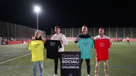"Anima, no grites, no insultes, respeto", mensajes de la campaña antiviolencia en el fútbol balear protagonizada por Cuadra Fernández y Busquets Ferrer