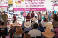 Inicia Julio Menchaca entrega de apoyos a damnificados en Hidalgo