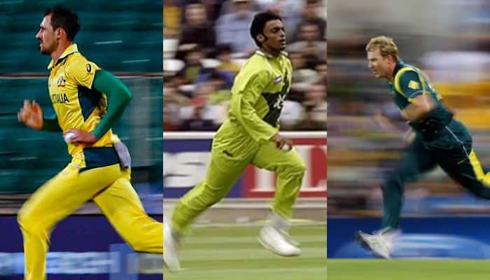Top 10 Fastest Deliveries in Cricket History: Shoaib Akhtar, Mitchell Starc & Brett Lee Break Speed Records