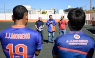 Sastre continúa ratificando el acompañamiento del municipio hacia los clubes de Madryn