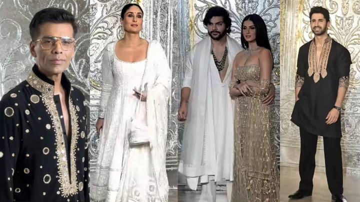 Manish Malhotra’s star-studded Diwali night: Kareena, Karan, Tara and others dazzle in festive finery