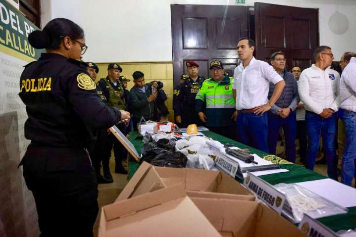 Presidente José Jerí Oré lideró un operativo nocturno en el Callao