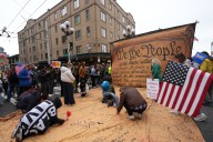 'No Kings' protests against Trump bring a street party vibe to cities nationwide
