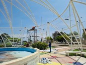 ¡La Navidad ilumina Bella Vista: Preparativos para un encendido mágico!