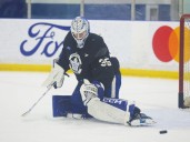 Leafs juggle exhibition, practice lines around Hildeby's start | Grande Prairie Daily Herald Tribune