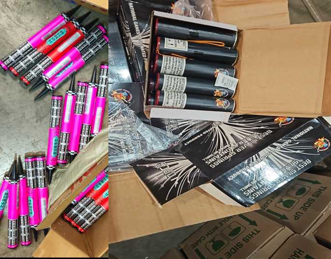 DRI seizes 46k Chinese firecrackers at Nhava Sheva port; key accused arrested in Gujarat