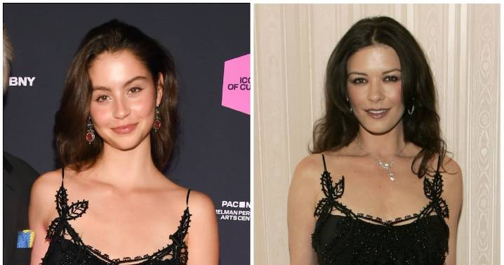 Catherine Zeta-Jones’s Daughter Wears Mom’s Famous Little Black Dress 20 Years Later