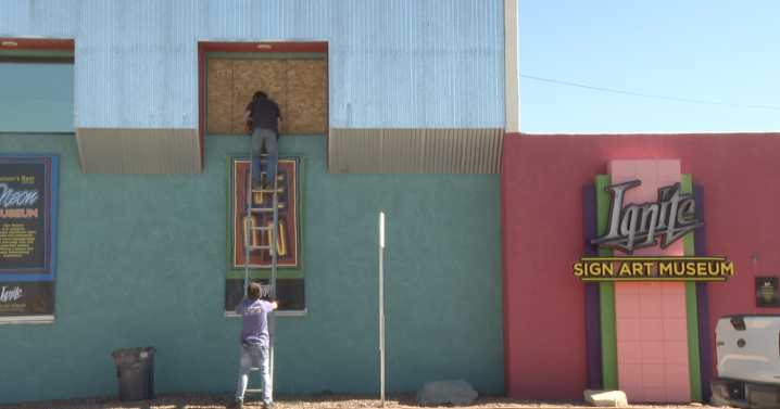 Fire damages Midtown’s Ignite Sign Museum, destroying decades of Tucson history