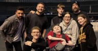 Seriously ill Aberdeen schoolboy thrilled after meeting sea shanty singing hero Nathan Evans