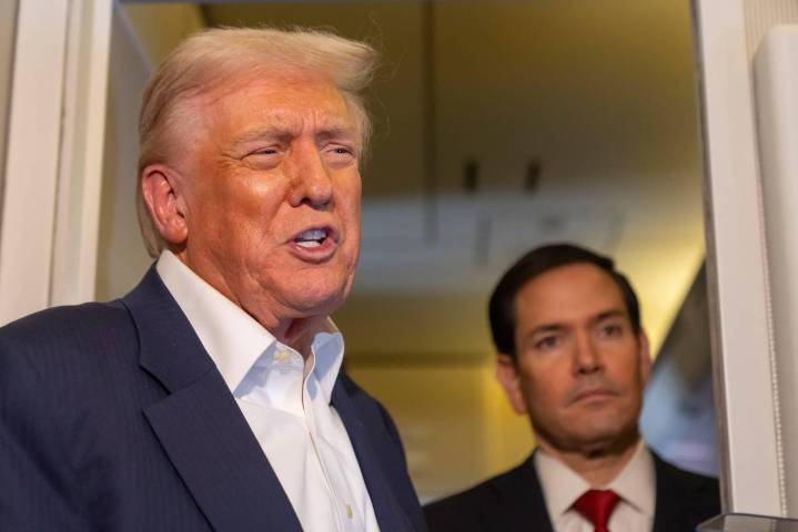 Si bien ‘le encantaría’ optar a un tercer mandato, Trump respalda a JD Vance y a Marco Rubio
