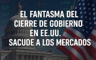 El fantasma del cierre de gobierno en EU vuelve a sacudir a los mercados