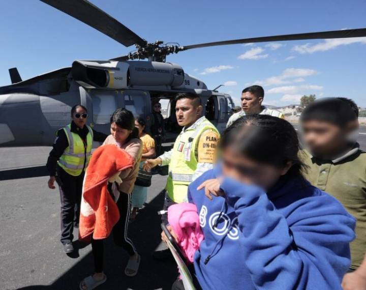 Coordinación Aérea: Hidalgo traslada a 117 pacientes desde zonas afectadas por las lluvias