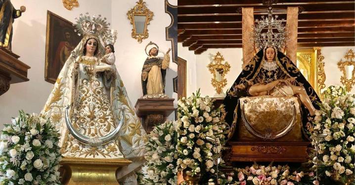 Virgen del Rosario y Virgen de las Angustias de Pórtugos 2025: Triduo, Traslado, Función, Misa y Procesiones