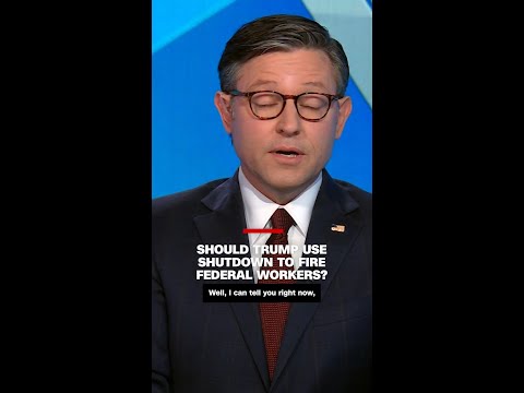 Should Trump use shutdown to fire federal workers?