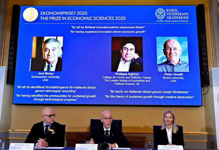 2025 Economics Nobel Honours Pioneers Of Innovation