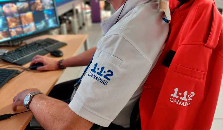 Un herido tras el choque entre dos vehículos en la TF