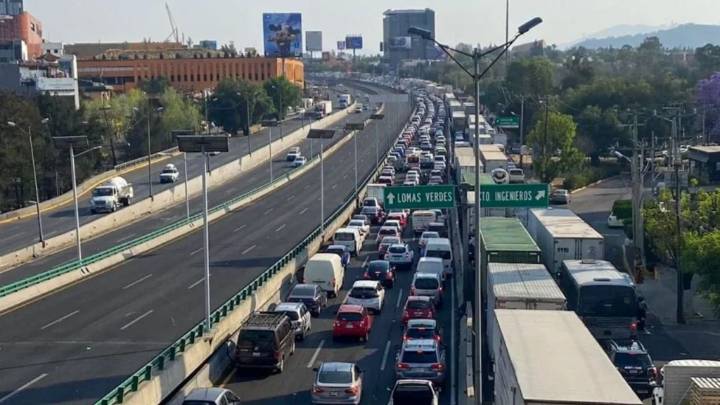 Cerrarán carriles centrales en el tramo Parque Naucalli