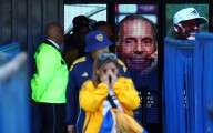 Llora pueblo bostero y argentino a Miguel Ángel Russo en La Bombonera