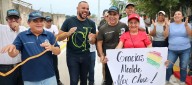 Comunidad de Rebolo y barrio Montes estrenan vías pavimentadas