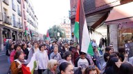 Los estudiantes toman la calle en Valladolid contra el "genocidio" de Israel en Gaza