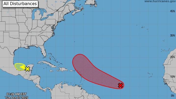 Invest 95L likely to strengthen into depression, Tropical Storm Jerry