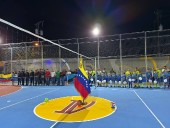 Entregaron rehabilitada cancha de usos múltiples del sector San Roque del municipio Andrés Mata