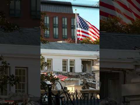 White House East Wing Demolition Begins for Trump's Ballroom