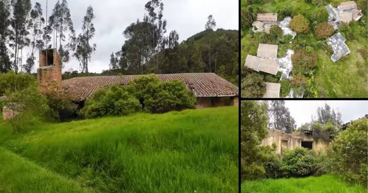 El misterioso internado abandonado de Sesquilé: una joya olvidada frente al embalse de Tominé