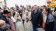 La zona cero en la recepción de la Casa Real del 12 de Octubre
