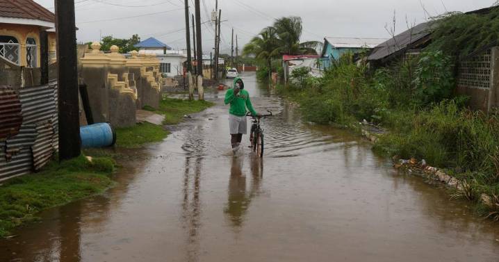 The Latest: Category 5 Hurricane Melissa set to make landfall in Jamaica