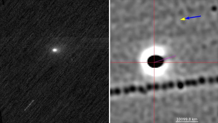 Cometa 3I/ATLAS Expulsa Chorro de Polvo de Cara al Sol en Nueva Foto de Telescopio