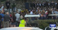 Hundreds gather for candlelight vigil honoring fallen Hays officer