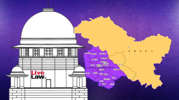 Supreme Court To Hear Tomorrow MLA Irfan Hafiz Lone's Plea Seeking Restoration Of Statehood To Jammu & Kashmir