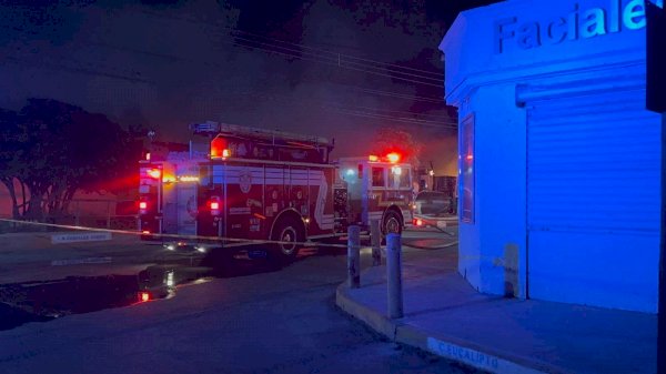 Mueren dos durante incendio en picadero de las Granjas