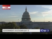 Government shutdown reaches day 17, making it third-longest in U.S. modern history