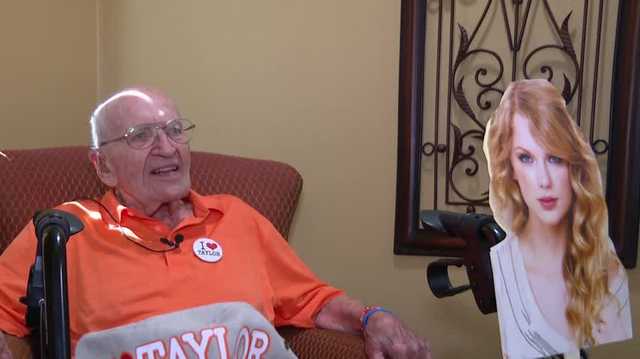 95-year-old local Omaha resident starts his own Taylor Swift fan club