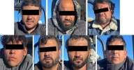 Detienen a siete hombres con armas de uso exclusivo del Ejército en Tijuana