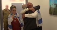 Returned hostage Eitan Mor reunites with his family