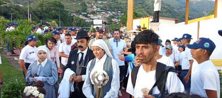 Efectivos de seguridad custodiaron celebración del natalicio de San José Gregorio Hernández